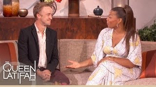 Tom Felton Talks quotHarry Potterquot and Surprises Some Fans on The Queen Latifah Show [upl. by Schlesinger]