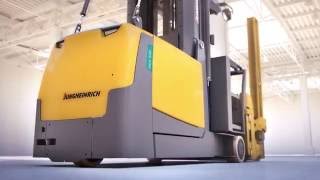 Jungheinrich® EKX Turret Truck Forklift Leading Through Intelligence [upl. by Ecirtaed]