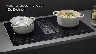 De Dietrich Allure Induction with Integrated Hood [upl. by Janiuszck]