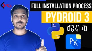 Pydroid 3 tutorial in hindi  Python on android using pydroid 3 [upl. by Reitman124]