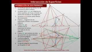 Intersección de dos pirámides [upl. by Ibmat]