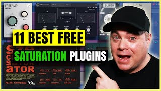 Best Free Saturation Plugins 2021 [upl. by Anrak]