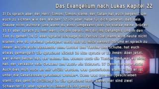 Das Evangelium nach Lukas Kapitel 22 [upl. by Garth684]