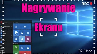 Nagrywanie ekranu Windows 10 [upl. by Anyar]