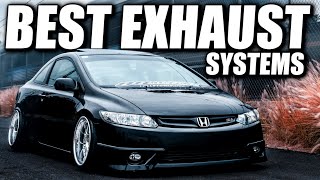 5 BEST EXHAUST SYSTEMS for the Honda Civic  AGGRESSIVE SOUNDING CATBACK BRANDS [upl. by Letsyrk576]