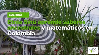 Etnia Sinú aprende saberes ancestrales y matemáticos en Colombia [upl. by Nolak]