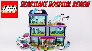 LEGO Friends Heartlake Hospital  Unboxing Speed Build amp Review  41318 [upl. by Ylera63]