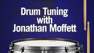 Tuning Drums with Jonathan Moffett drummer for Michael Jackson [upl. by Alvera]