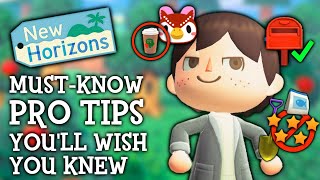 15 Tips I WISH I Knew Sooner In Animal Crossing New Horizons [upl. by Hcelemile]