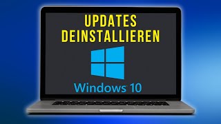 WIE MAN UPDATES AUF WINDOWS 10 DEINSTALLIERT  SCHRITT FÜR SCHRITT [upl. by Darbee]