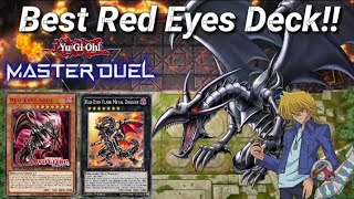 Red Eyes Burn Deck  Burning All Life Points  YuGiOh Máster Duel [upl. by Netsyrc736]