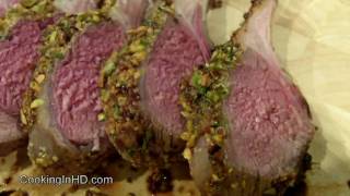 Rack of Lamb with Pistachio and Herb Crust [upl. by Cecile383]