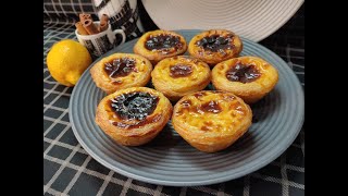 Aprenda aqui a fazer os maravilhosos Pasteis de Nata portugueses 😊🙏 [upl. by Ariad396]