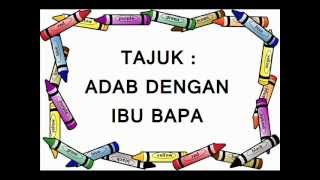 Syair Adab Dengan Ibu Bapa BAHASA MELAYU [upl. by Alodee288]