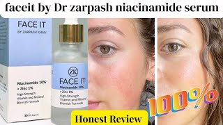 faceit by zarpash niacinamide serum review vitamin b3 for skinniacinamide for skin [upl. by Arde]