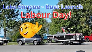 Lake Simcoe Labour Day Boat Launch  Dont Miss The Fun [upl. by Shelden]