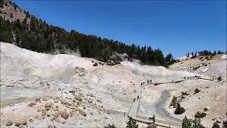 Hiking to Lassen Volcanic National Park California USA [upl. by Esinyl]