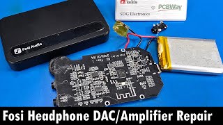 SDG 355 eBay Fosi Audio N3 Portable Bluetooth Headphone Amplifier Repair [upl. by Enortna245]