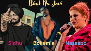 Bhul Na Javin  Naseebo Lal X Sidhu Moose Wala X Bohemia  Sad Mashup  Voice Of Pakistan [upl. by Aratak]