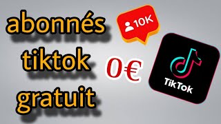 comment avoir beaucoup dabonnés tiktok  nouvelle astuce 2023 [upl. by Haleigh]