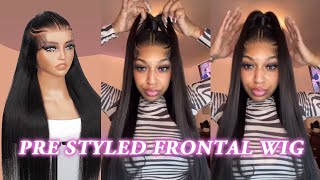 NEW Pre Styled Frontal Wig  DETAILED Wig Install  Beginner Friendly  Alipearl Hair [upl. by Peedus]