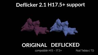 UPDATED TO H19  Houdini Volumetric Temporal Deflicker 21 Download see description [upl. by Nyrrek]