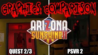 Arizona Sunshine 2 Graphics Comparison  PSVR 2 amp Quest 23 [upl. by Aggappe928]