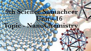 9th Science Samacheer Unit16 Applied Chemistry  NanoChemistry Explanation in tamil CVG [upl. by Langille228]