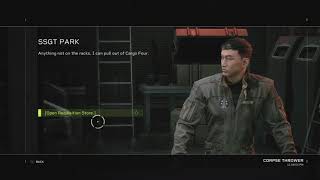 Aliens Fireteam Elite  Priority One Ingress Talk To SSGT Park Requisition Store Tutorial Gameplay [upl. by Pinchas]