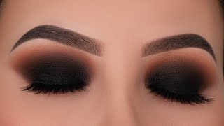 Classic Black Smokey Eyes Tutorial [upl. by Hanleigh]