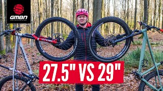 Whats The Best Wheel Size  275quot Vs 29quot MTB Hardtail [upl. by Nedap]