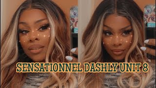 30 Blonde Bombshell Wig Sensationnel Dashly Unit 8 MPBLONDE  SAMSBEAUTYCOM  SinLyn [upl. by Alexine]