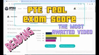 PTE reading test solved  PTE reading tips and tricks [upl. by Alleoj]