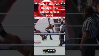 wwe wrestlingwwe2k24sethrollinsrandyortonhhh [upl. by Tnomal]