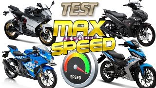 Max Speed GSX R150 GPX Demon 150 Exciter 150 Winner 150 [upl. by Hall]