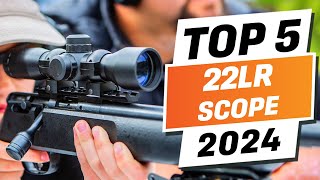 Top 5 BEST 22LR Scope You can Buy Right Now 2024 [upl. by Dearden]