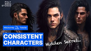 Midjourney Tutorials Keeping Character Consistency [upl. by Euton]