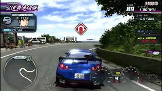 Initial D Arcade Stage 8  Story Mode Playthrough W Nissan GTR R35 Nismo Pt 73 [upl. by Nyved]