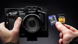 Best SD Cards for The Panasonic GH5 [upl. by Nohsyt]