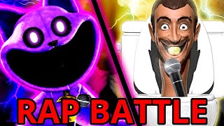 CatNap VS Skibidi Toilet Rap Battle Song MUSIC VIDEO Poppy Playtime Smiling Critters Vs Skibidi [upl. by Melda746]