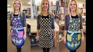 All About Aprons Easy at Home Sewing Project from Jordan Fabrics [upl. by Daffi]