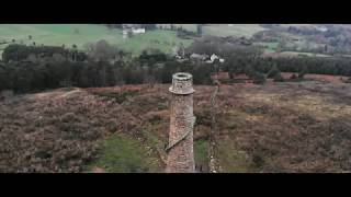 Shankill and the Lead Mines  Ireland Drone Footage [upl. by Shannen]