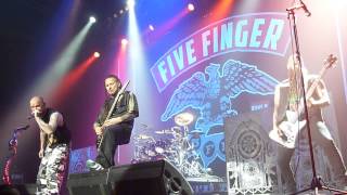 FIVE FINGER DEATH PUNCH  Bad Company  Paris 2015 [upl. by Varden116]