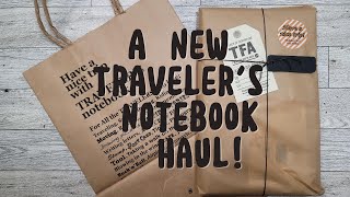 Unboxing a new Travelers Notebook Kyoto Edition [upl. by Ecilahc]