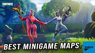 Fortnite  Best New MiniGame Creative Maps  With Map Codes [upl. by Nnylav]