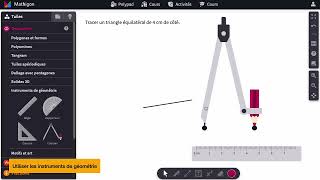 Polypad  Utiliser les instruments de géométrie [upl. by Petronella]