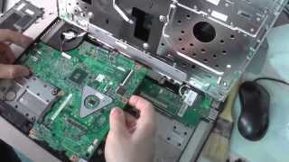 Dell Inspiron N5010 reassemble SSD upgrade thermal paste reapply part2 [upl. by Hasen562]