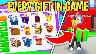 I UNBOXED every RARE GIFTyou wont believe what I got adopt me rich server [upl. by Hsuk980]