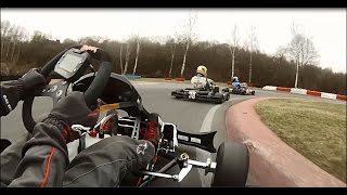 Kerpen Onboard GoPro Hero 3 HD Rotax Max Junior [upl. by Meriel]