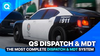 QBESX Quasar Dispatch and MDT 20  The most complete FiveM system [upl. by Ardnauqal]